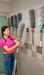 Chổi quét trần nhà đèn quạt trần cửa sổ chổi gấp gọn chiều dài 28m Chổi lau trần nhà cầm tay dọn dẹp vệ sinh 112/120