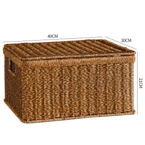 KENS | Hộp Đựng Có Nắp Phong Cách Mây Tre