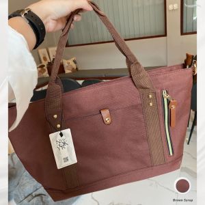 Eloria Promo Tas Wanita Traveling Casual Selempang Fashion Shopping Tote Bag Korean Import 4x Bundle Pack