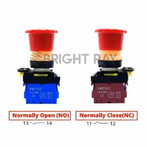 Emergency Stop Button Push Button WITH RESET Emergency Knob Handle Press Button Suis Emergency Switch Button PLA38B-11ZS