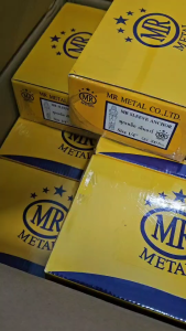 พุกเหล็ก MR ปุ็กเหล็ก เอ็มอาร์ (ยกกล่องเท่านั้น) สตั๊ดโบล์ท ชุบรุ่ง 1/4“ 5/16” 3/8” 1/2“ 3/16" 5/8"