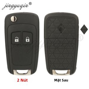 Vỏ Chìa Khóa Xe Điều Khiển Từ Xa Nâng Cấp Mới Cho Chevrolet Cruze Camaro Impala Opel Vauxhall Astra Buick GMC - Chất Liệu ABS Dễ Lắp Đặt
