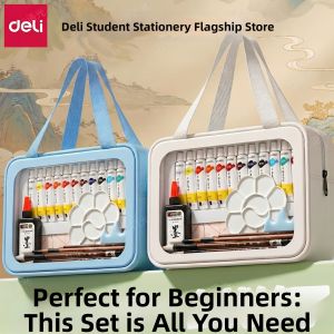 deli | Beginner Student Traditional Chinese Painting Set