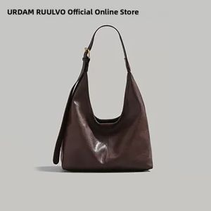 URCDN RDALVO | Large Capacity Retro Tote Bag Multi-functional Casual Shoulder Crossbody