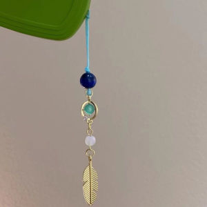 Cute Mini Cat Wind Chimes Japanese Style Car Hanging Ornaments Couple Gifts Accessories Simple Modern Home Decorations