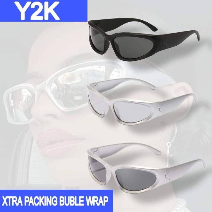 Kacamata Y2K Boldie Frame Tebal Eyewear Vintage Casual Kacamata