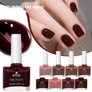 8 Cái/bộ 15Ml Sơn Móng Tay Dựa Trên Nước Lâu Dài Nhanh Khô Không Cần Đèn Làm Móng Tay Tiếp Liệu Cho Móng Tay Hoàn Hảo