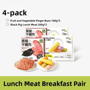 BUERBAOBAI | Additive-Free Fruits and Vegetables Finger Steamed Bun Infant Food