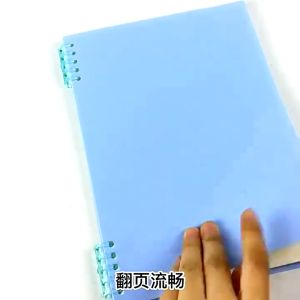 30 Holes Loose-Leaf Plastic Binding Ring DIY Notebook Binding Spiral Rings For A4 A5 B5 Paper Wholesale Notebook Spring School Supplies