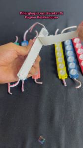 LED Modul Strip 6 Mata 12V 24V / Lampu Modul Mata Timbul / 3030 SMD 13620 Waterproof