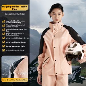 QUANYAN | Rainproof Raincoat for Adult Riders 1 Set