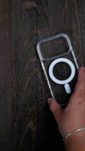 Ốp Trong Suốt Hỗ Trợ Sạc Không Dây Chống Sốc Cho Điện Thoại iPhone 17 Pro Max/16/15/14/13/12/11