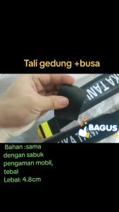 TALI GENDONG / STRAP BAHU MESIN SPRAYER ELEKTRIK SABUK TALI BELT+BUSA PENGAAN MOBIL PREMIUM #sprayerelektrik #sabuksprayer #taligendongsprayer