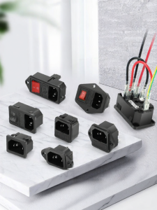 ZAVE | Đầu nối nguồn AC 3 chân có đèn báo cho sạc xe điện