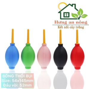 Bóng bóp cao su dùng thổi bay bụi máy móc linh kiện thổi nước đọng trên cây mini