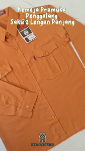 Kemeja Baju Hem Pramuka Penggalang Panjang Putra Putri SD SMP SMA Andika Jaya