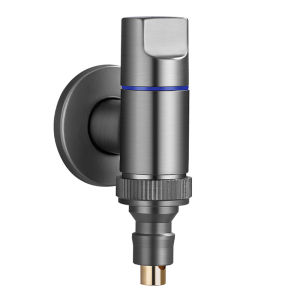 Universal Mini Washing Machine Faucet Automatic Water Stop Joint Thread Anti-fall Faucet Quick Installation Faucet Mini Brass Angle Valve