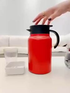 Ấm pha trà Bình pha trà giữ nhiệt inox 1500ml Ấm pha trà giữ nhiệt 1 lít inox 316 hàng cao cấp