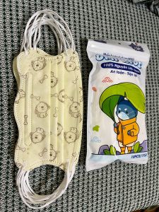 Combo 50 Chiếc Khẩu Trang Cua cho bé- Khẩu Trang Cua ảnh thật