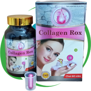 Combo 5 Hộp Collagen Rox Trắng - Rostex - Hải Dương - Vitamin Phục Hồi