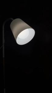 DIODIY Modern Nordic Minimalist Industrial Floor Lamp 3 Color 59" Black/White +Gold Standing LampFloor Light with 360° Adjustable Lamp shade 15W E27 Bulb Included Floor Lamp for Living Room Bedroom Office Study LED eye protection Bedside Light