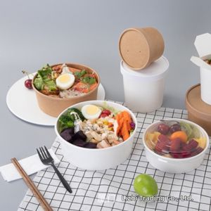 Disposable Customizable Round Soup Container