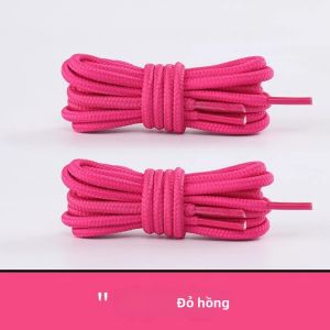 Dây Giày Tròn Siêu Bền Bằng Polyester Bền Chắc Dùng Cho Giày Thể Thao Chạy Bộ Đi Bộ Ngoài Trời Dây Giày Cotton Chống Rách