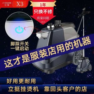 High Power 2000W Steam Clothes Iron Machine Vertical Standing Large Capacity Home And Commercial Use Anti-Dry Burning Protection