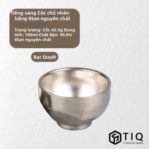 XINLONGTANG | Cốc Chống Nóng Bằng Titanium Đôi