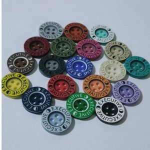 Kancing Baju/Hem/Grafir/EXECUTIVE/FASHION ukuran 13cm 50pcs