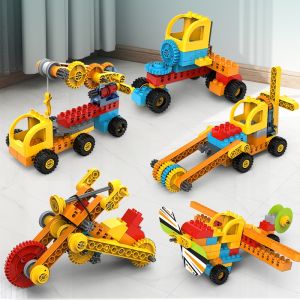 YUERBAO | Educational Screw Driver Assembly Disassemble Engineering Vehicle Toy