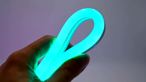 RGBIC LED Neon Light with Bluetooth Smart App and Remote Control IP68 Waterproof Music Sync+Free adapter