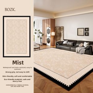 BOZK | New Easy Clean Retro-Style Thick Living Room Carpet