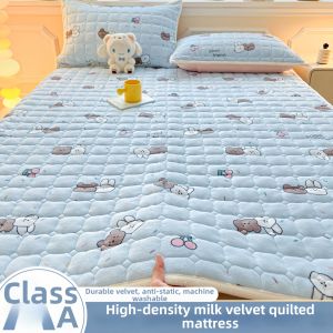 NAIYOUCHENG | Winter Thickening Milk Velvet Mattress Pad