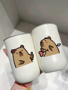 แก้วสูบยาสีฟันสเตนเลส 304 สำหรับคู่รัก ชุดแก้วดื่มน้ำสำหรับเด็ก แก้วล้างหน้าและแก้วสูบยาสีฟัน อุปกรณ์สุขาภิบาลส่วนบุคคล