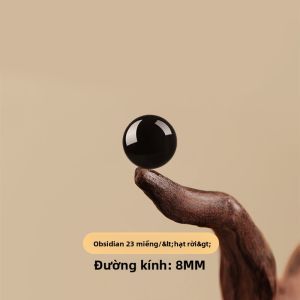 HONGLIANGYUAN | Hạt Đá Onyx Thiên Nhiên Handmade DIY Thành Phần Trang Sức