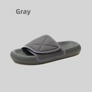 Adjustable Extra Wide Size Slippers for Elderly People Comfortable Fatty Feet Orthopedic Home Slippers Large Size Clogs
