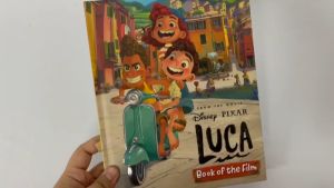 Disney Pixar Luca Book of the Film Hardcover Storybook for Kids