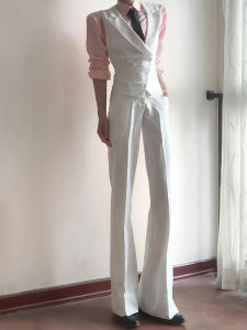 Quần Ống Đứng American Vibe Màu Đen Cho Nam Mùa Hè 517 Quần Ống Rộng Ống Đứng Ice Silk Quần Ống Rộng Thường Ngày Cho Nam