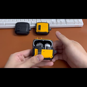 【SG】Earbuds Accessories Cover Shockproof Case For Samsung Galaxy Buds 3 / Buds 3 Pro With Keychain Switch