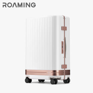 ROAMING | Gold Trimmed New Travel Suitcase