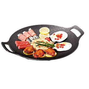 Taii2U Korean BBQ Grill Pan  camping non-stick pot Induction cooker cassette stove outdoor teppanyaki Frying pan