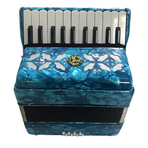 Sainthero 22-Key 8-Bass Accordion for Children And Beginners Professional Performance Accordion for Middle-Aged And Elderly