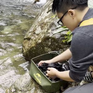 Naturehike ถังน้ำพับ 10L-20L Foldable Round Bucket กล้องแดง