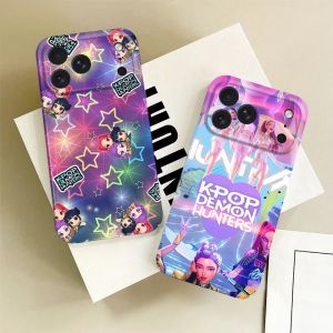 Hasbro | Phone Case K-KPop For iPhone 17 16 15 14 13 12 11 Plus Pro Max Mini Glossy H-Hunters HD Hard Cover Film Shell D-Demon