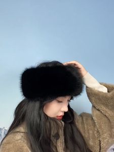 Topi Bulu Imitasi Musim Dingin Untuk Pria Wanita Penghangat Telinga Mewah