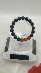 Vòng tam hợp thân tý thìn chất liệu mã não tự nhiên - size 8 10 lycho người mệnh mộc mệnh hỏa - có khai quang điểm nhãn may mắn tài lộc - bảo hành 12 tháng - PHONG THỦY ANH VŨ