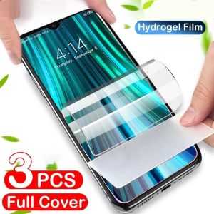 3Pcs Hydrogel Film For Samsung Galaxy A53 A13 A52S A12 A55 A51 A22 A33 A73 A21S A54 S10E S20FE Anti-spy Glass Screen Protector