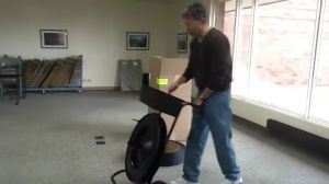 PET Strapping Band Belt Trolley Multifunction Portable Heavy Duty Tools allowing for easy dispensing and use of the material.