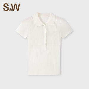 S&W | Áo Thun Polo Cổ Dài Tay Ngắn Thiết Kế Hấp Dẫn